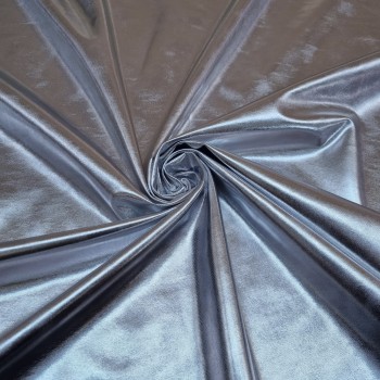 Metallic Lycra fabric - silver
