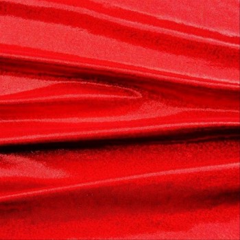 Powdered lycra fabric - red