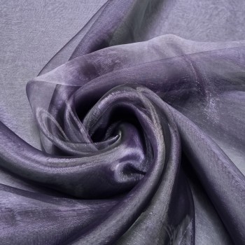 Tela organza - púrpura