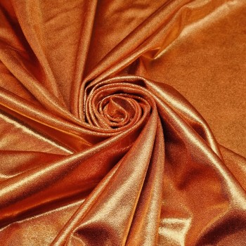 Tejido lycra sparkling - naranja