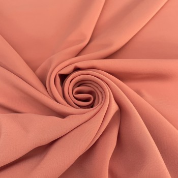 Crepe clothing fabric - sky