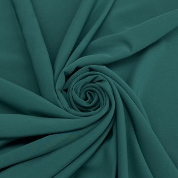 Crepe clothing fabric - sky