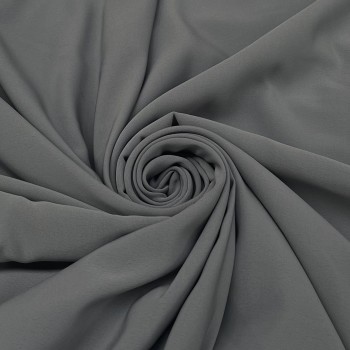 Crepe clothing fabric - sky