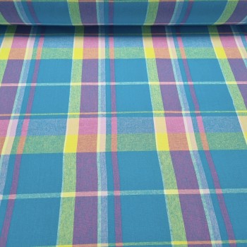 Tissu Coton Madras Adèle