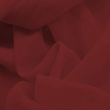 Tissu Mousseline Bordeaux au Mètre pour l'Habillement : Prêt à porter, Tutu, Robe de Danse