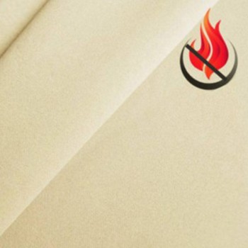 Buy online - beige M1 fireproof blackout fabric