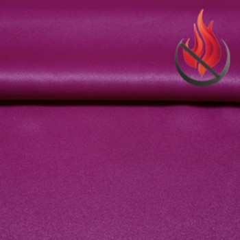 M1 300 cm fuchsia fireproof blackout fabric by the meter for curtains