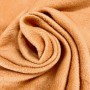 Luxury mustard fleece fabric by the meter for the creation of Clothing: Throws, Scarves