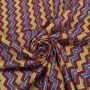 Tissu Coton Blockprint Zigzag Jaipur