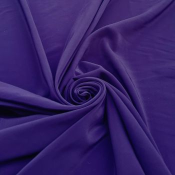 Crepe clothing fabric - purple