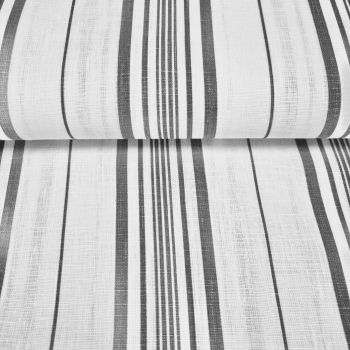 copy ofcopy of100% Linen canvas fabric with colorful mask motif
